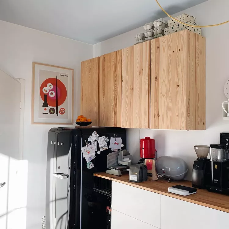 Ikea Ivar hack - kitchen