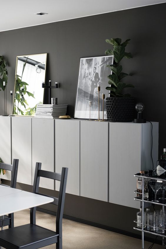 Ikea Ivar hack - wall/living room