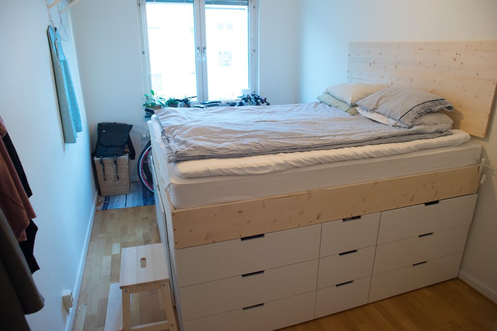 IKEA Nordli hack: bed