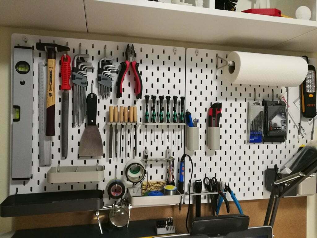 IKEA Skadis hack - tools