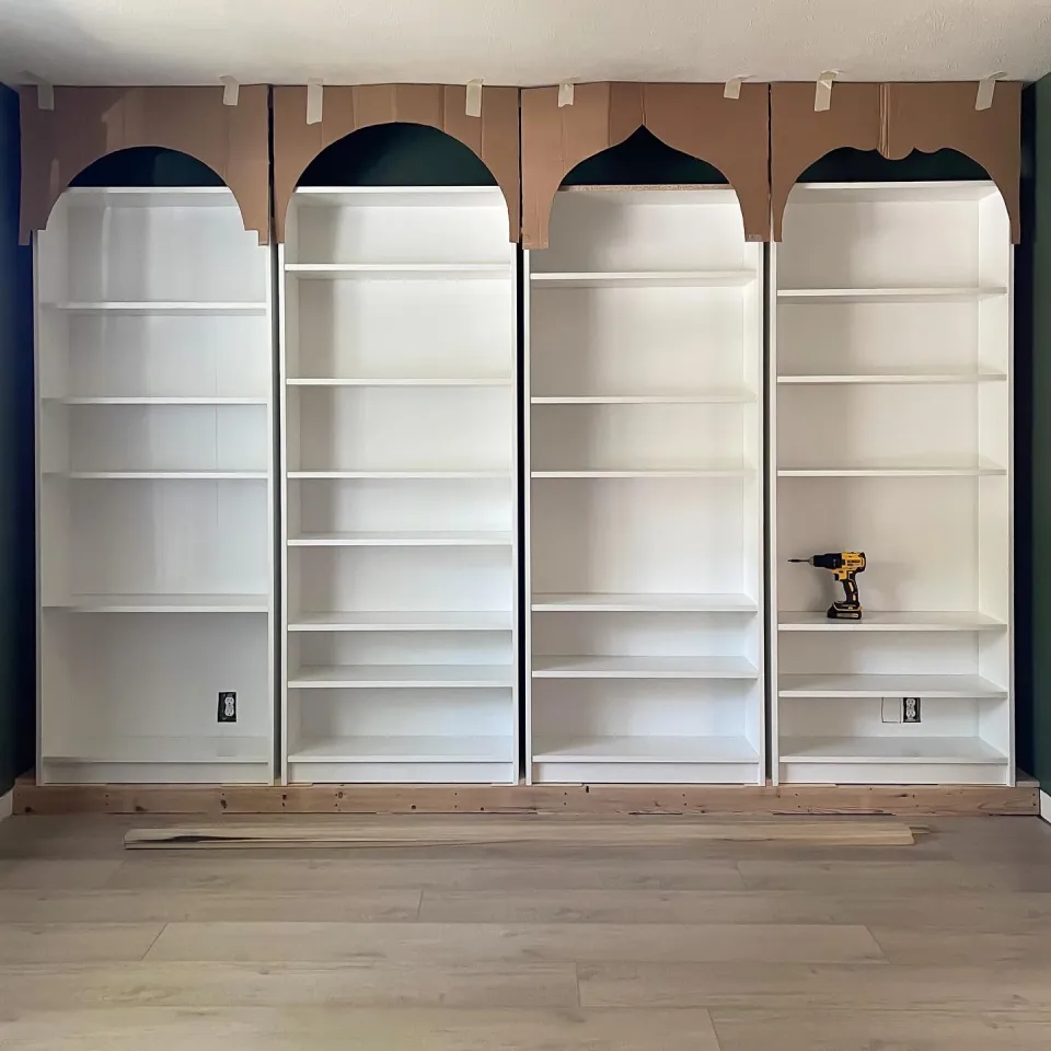 IKEA Arched Cabinet Hack