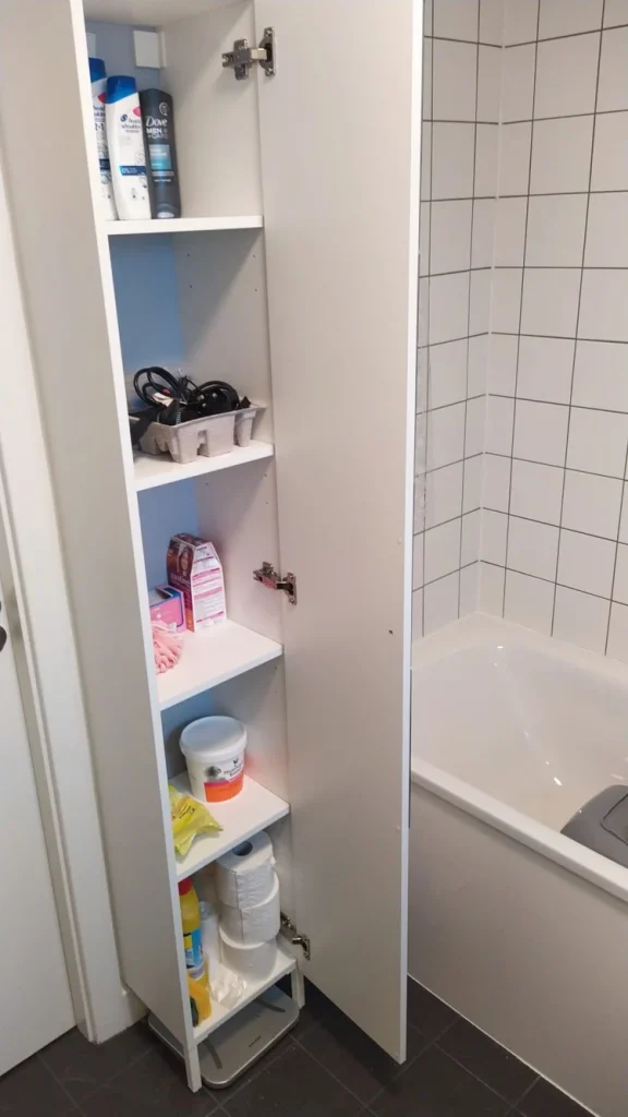 IKEA Bathroom Storage Hack