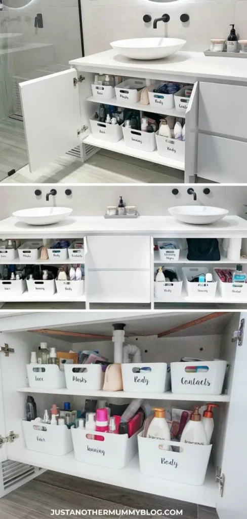 IKEA Bathroom Storage Hack