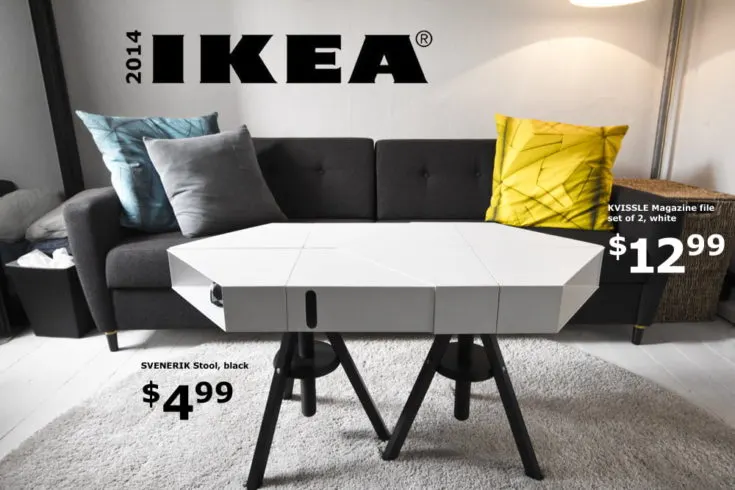 IKEA Coffee Table Hack  - modern