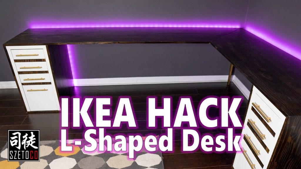IKEA Corner Desk Hack