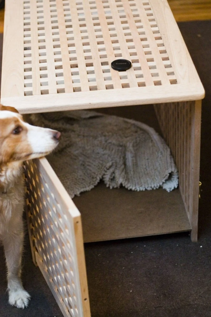 IKEA Dog Crate Hack