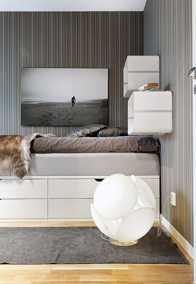 IKEA Over-Bed Storage Hack