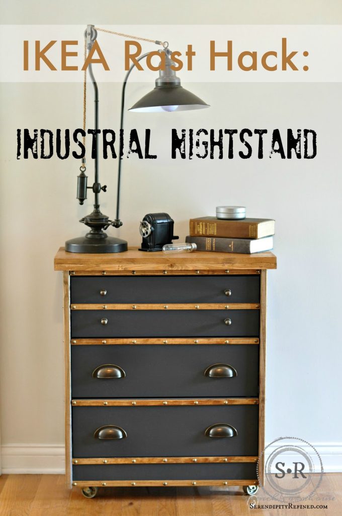 IKEA Rast Nightstand Hack - industrial
